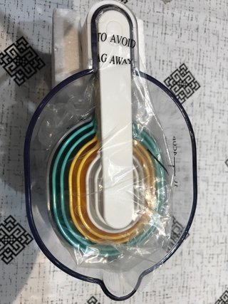 Jarra medidora 1L con juego de cucharas