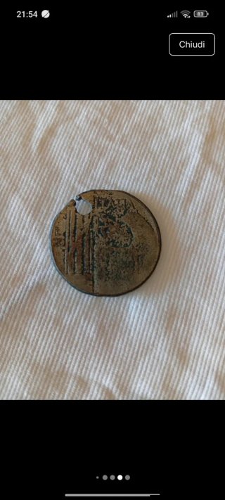 Medaglia antica anni '40