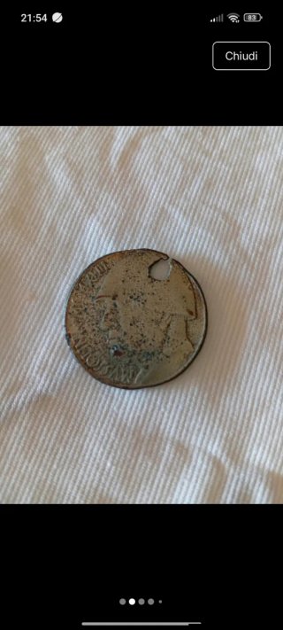 Medaglia antica anni '40