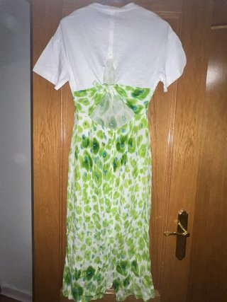 Vestido largo estampado floral BIMBA Y LOLA