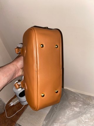 Borsa a mano marrone chiaro