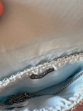 Bolso de fiesta plateado Parfois