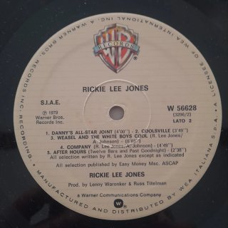 Rickie Lee Jones - Richie Lee Jones