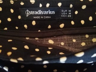 Minifalda skort, Stradivarius