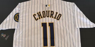 Jersey MLB Milwaukee Brewers Jackson Chourio