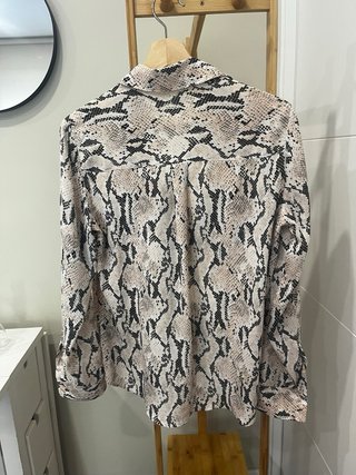 Camisa Express Estampado Animal Print Talla S
