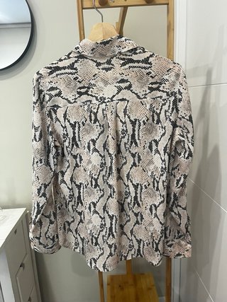 Camisa Express Estampado Animal Print Talla S