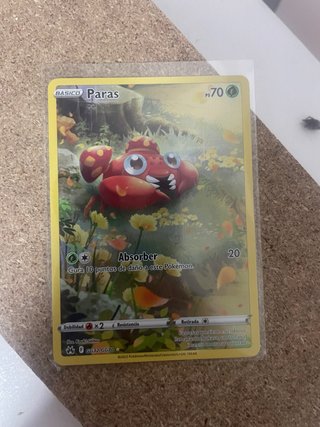 Paras CRZ GG32 Carta Pokémon