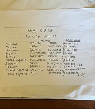 Raro set vinili La Valchiria Wagner
