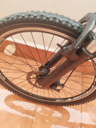Bicicleta de Montaña Negra