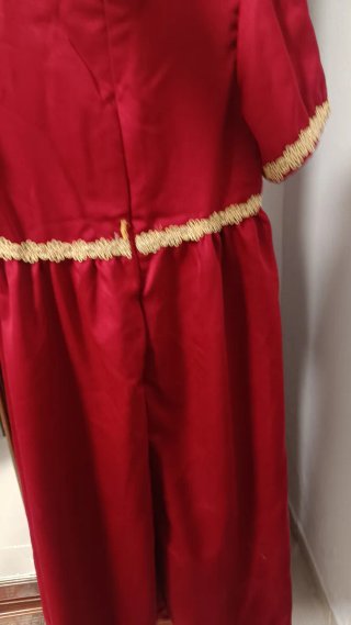Vestido cortesana medieval niña 7-8 años