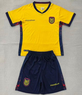 Camiseta Ecuador Mundial 2026 Amarilla