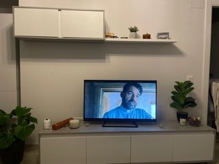 Mueble de TV y estantería