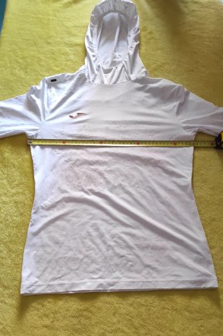 Camiseta Joma Running Talla M Blanca y Plateada