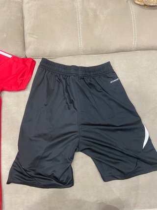 Completo Adidas T-shirt e Pantaloncini Rossi