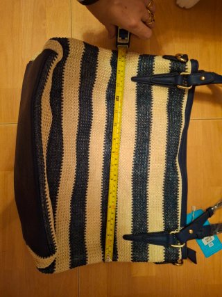 Bolso de playa a rayas
