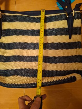 Bolso de playa a rayas