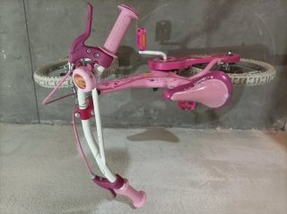 Bicicleta Barbie 16 pulgadas Rosa