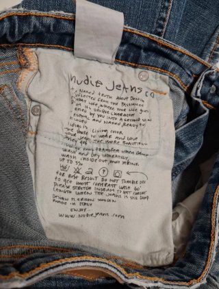 Pantalón vaquero Nudie Jeans azul