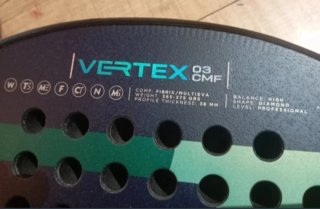 Pala Bullpadel Vertex 3 Di neno