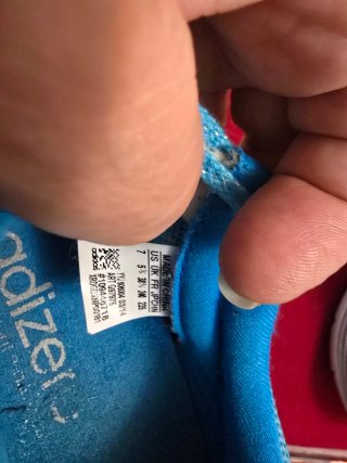Zapatillas Adidas Azul y Plata