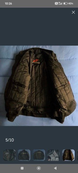 Chaqueta Alpinestars AST1 XL con protecciones