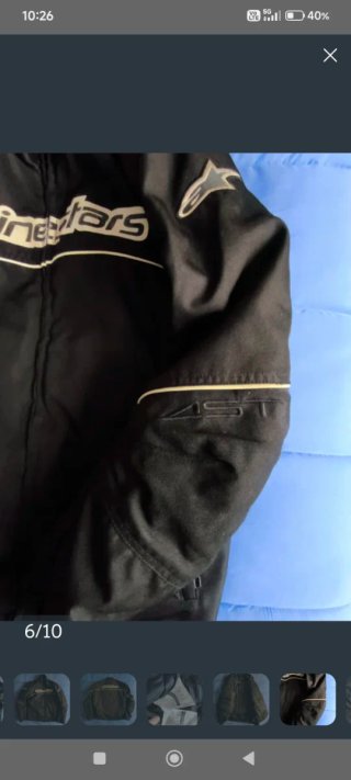 Chaqueta Alpinestars AST1 XL con protecciones