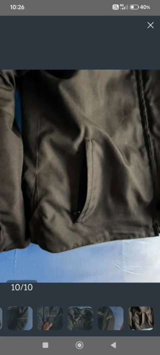 Chaqueta Alpinestars AST1 XL con protecciones