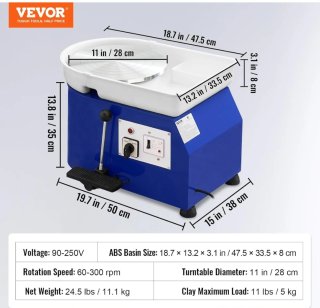 Torno Alfarero Vevor Nuevo