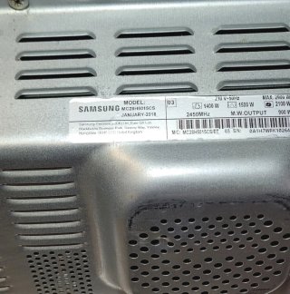 Microondas Samsung 3 en 1