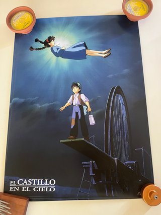 El Castillo en el Cielo Poster