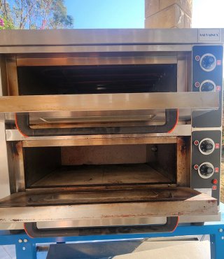 Horno profesional pizza 2023 trifásico 380V doble