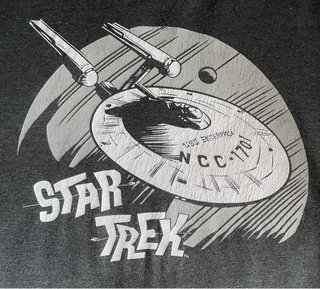 Felpa Star Trek Grigio Antracite