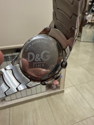 Orologio D&G Cronografo Acciaio Uomo