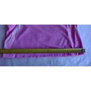 Camiseta Polo Lotto Rosa y Blanca Mujer