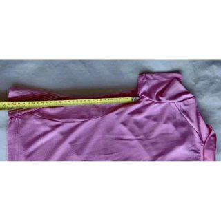 Camiseta Polo Lotto Rosa y Blanca Mujer