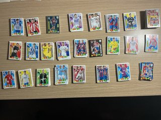 530 cartas Adrenalyn XL 18-19 + 8 Platinum + 3 BDO