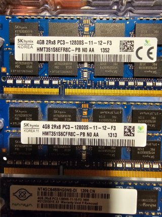 4GB DDR3 PC3-12800 Memórias RAM