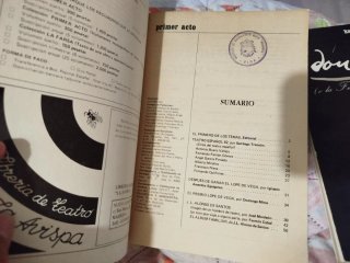 2 revistas Primer acto