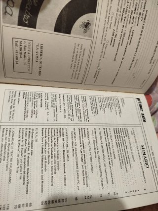 2 revistas Primer acto