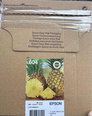 Confezione da 4 cartucce d'inchiostro Epson 604 EasyMail