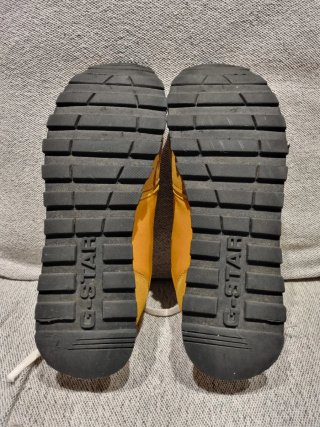 Zapatillas G-Star Mostaza y Blancas