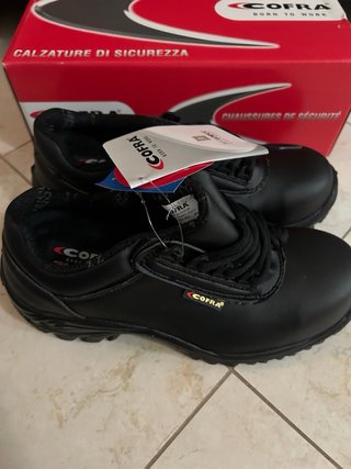 Scarpe antinfortunistiche Cofra nere