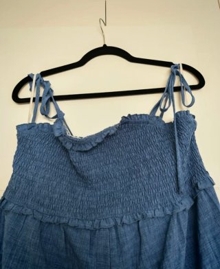 Mono premamá azul talla L