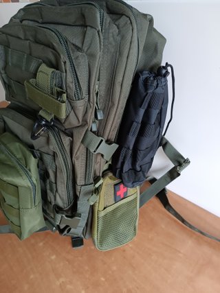 Mochila Mil-Tec 36L Verde Oliva