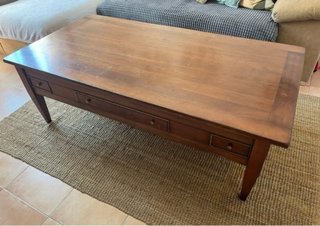 Mesa de centro madera Masisa con cajones
