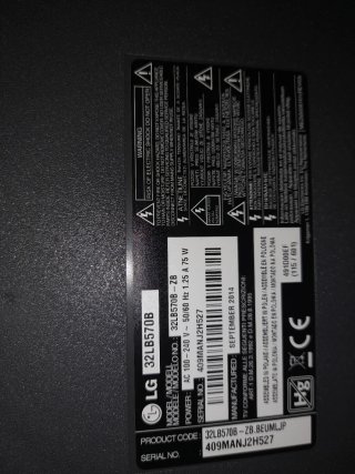 Televisión LG 32LB570B 32 pulgadas