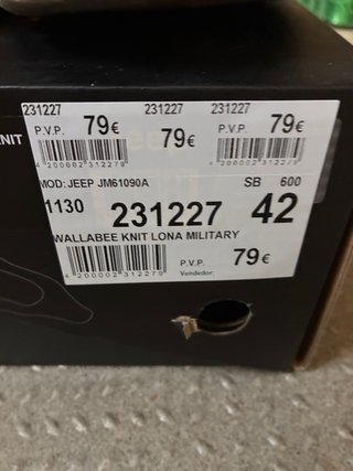 Zapatillas Verano Jeep Hombre Gris Naranja.