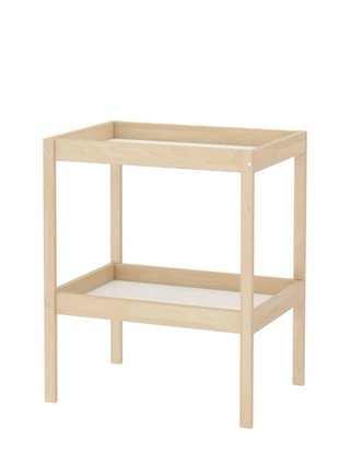 Cuna IKEA madera + cambiador