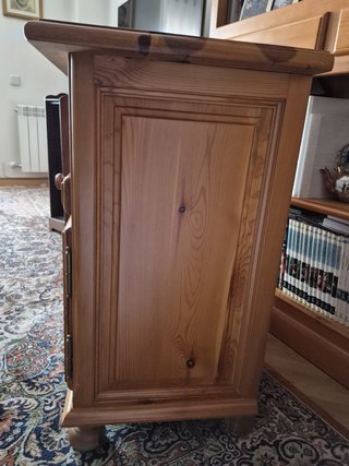 Mueble TV/Auxiliar Pino Macizo